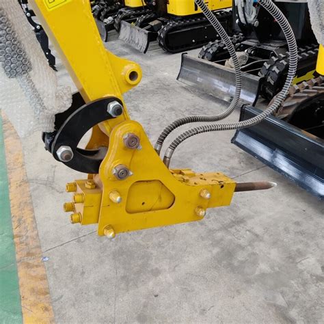 mini excavator hammer attachment